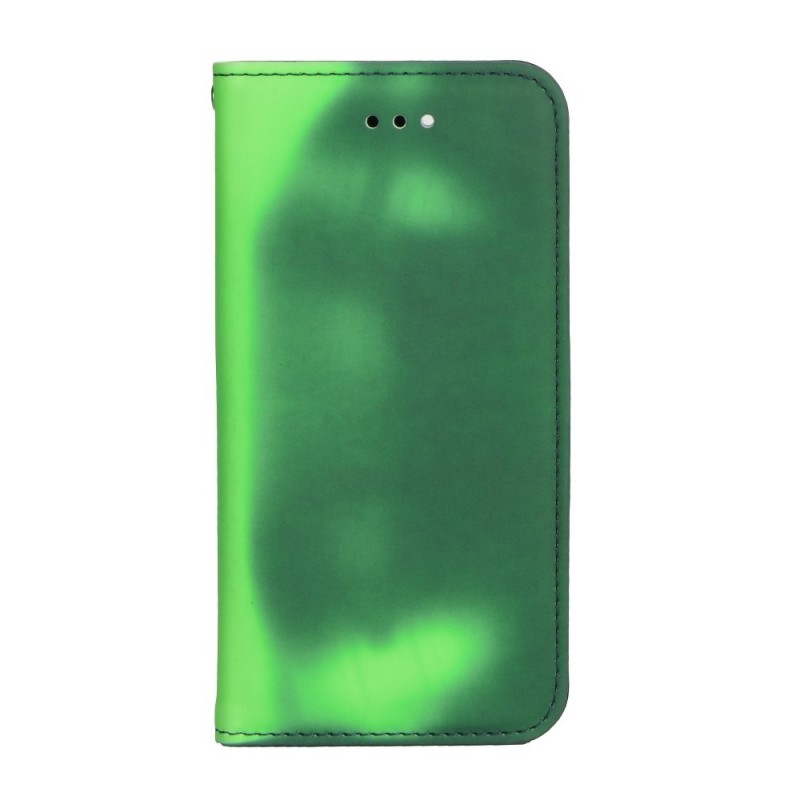 Husa Thermo Book iPhone 8 - Verde