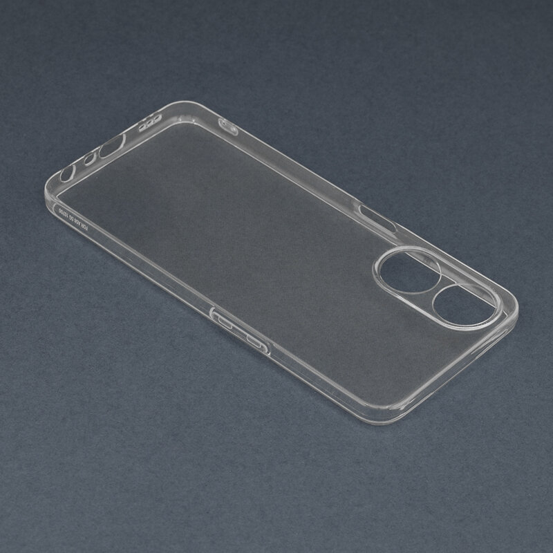 Husa Oppo A58 5G Techsuit Clear Silicone, transparenta