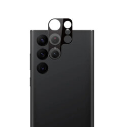Folie sticla Samsung Galaxy S23 Ultra Lito S+ Camera Protector, negru