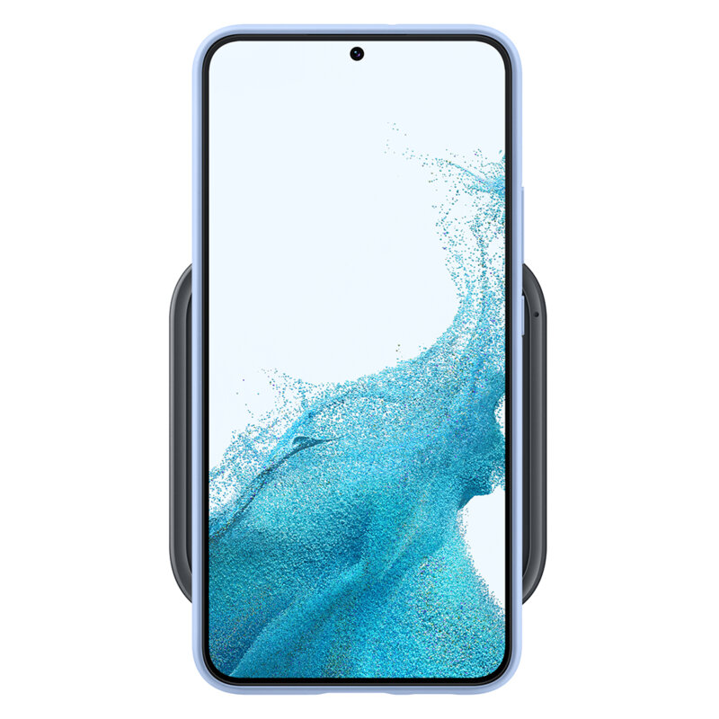 Incarcator wireless 15W original Samsung, gri, EP-P2400BBEGEU