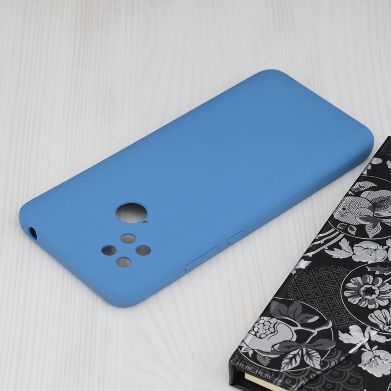 Husa Xiaomi Poco C40 Techsuit Soft Edge Silicone, albastru