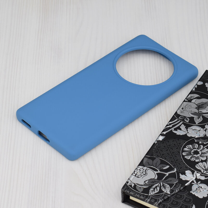 Husa Honor Magic5 Lite Techsuit Soft Edge Silicone, albastru