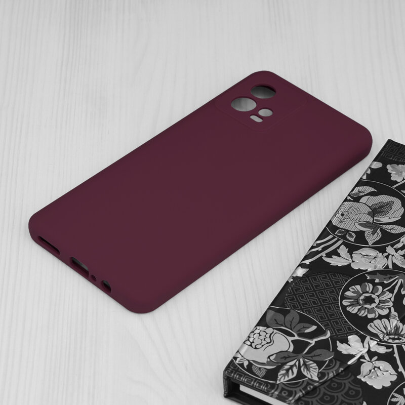 Husa Motorola Moto G72 Techsuit Soft Edge Silicone, violet