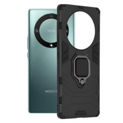 Husa Honor Magic5 Lite Techsuit Silicone Shield, negru