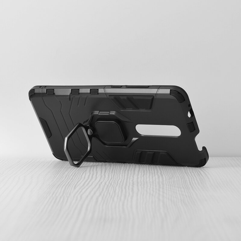 Husa Xiaomi Mi 9T Techsuit Silicone Shield, negru