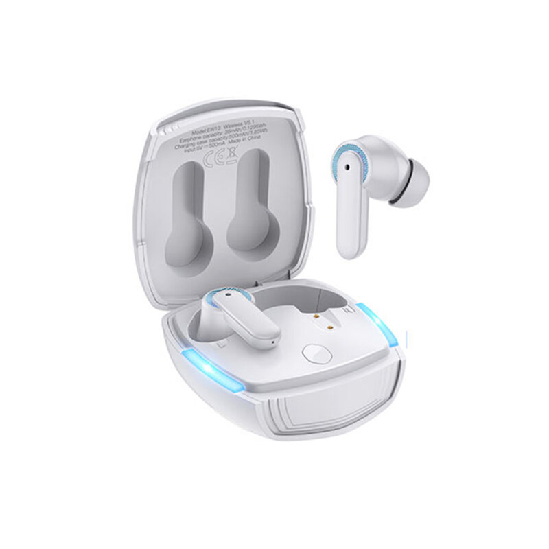 Casti stereo Bluetooth ENC true wireless Hoco EW13, gri