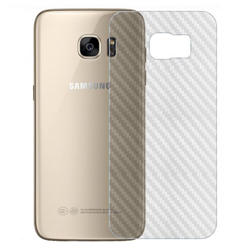 Folie Protectie Spate Samsung Galaxy A3 2016 A310  - Carbon
