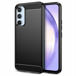 Husa Samsung Galaxy A54 Techsuit Carbon Silicone, negru