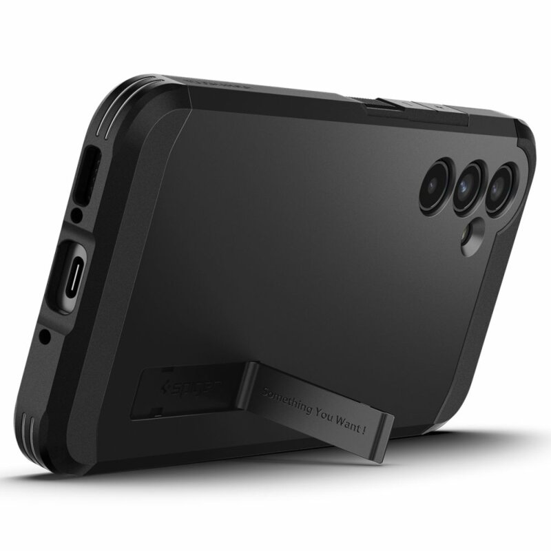 Husa Samsung Galaxy A54 Spigen Tough Armor, negru