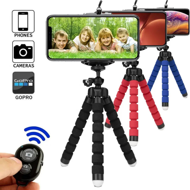 Telecomanda tip Joystick pentru selfie Techsuit, negru, RMC-01