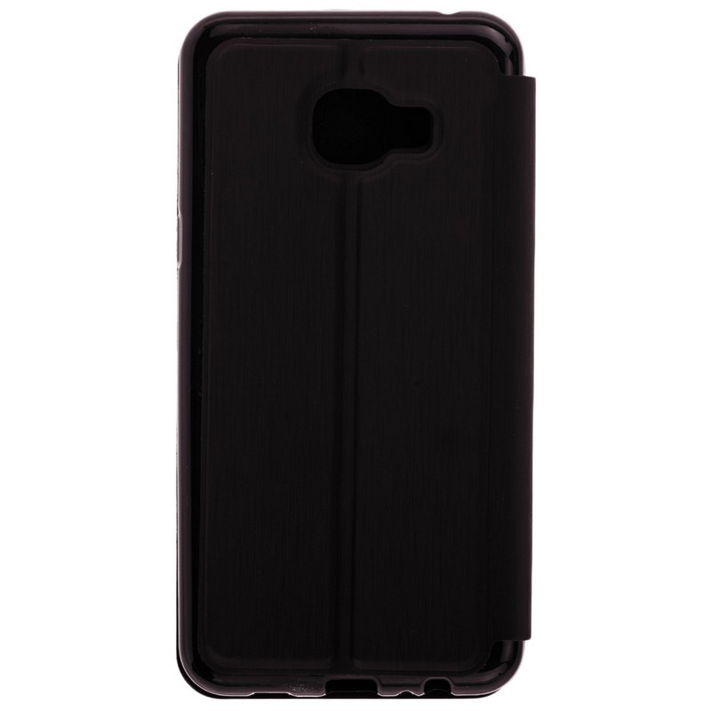 Husa Samsung Galaxy C5 Toc Flip Carte Negru NFT