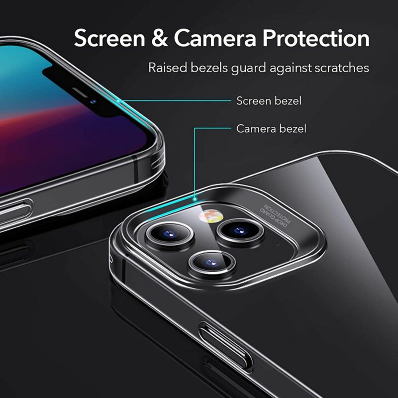 Husa iPhone 12 ESR Project Zero, transparenta