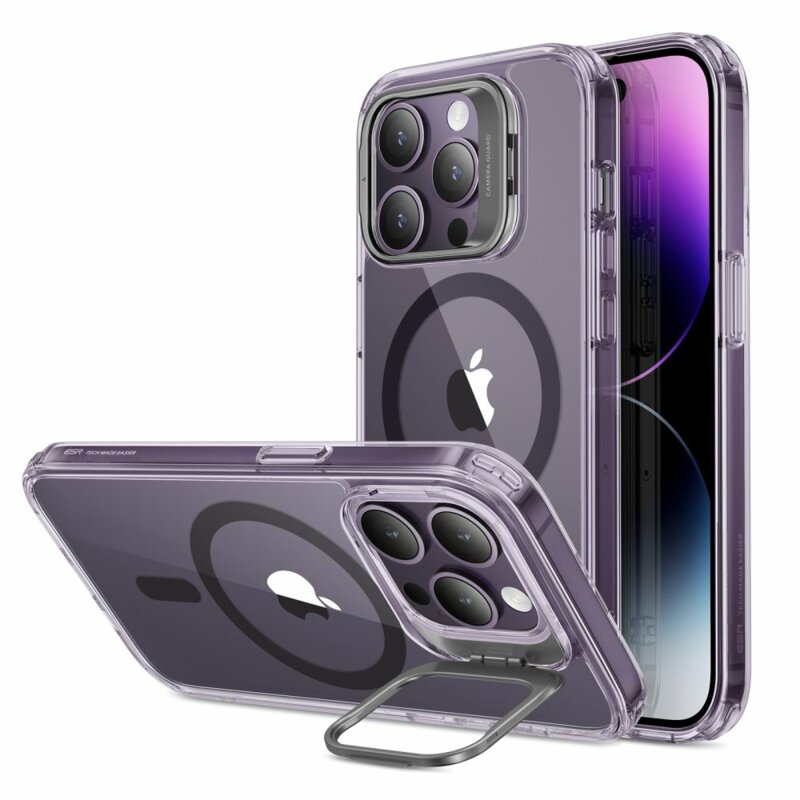 Husa iPhone 14 Pro ESR Classic Kickstand HaloLock, mov