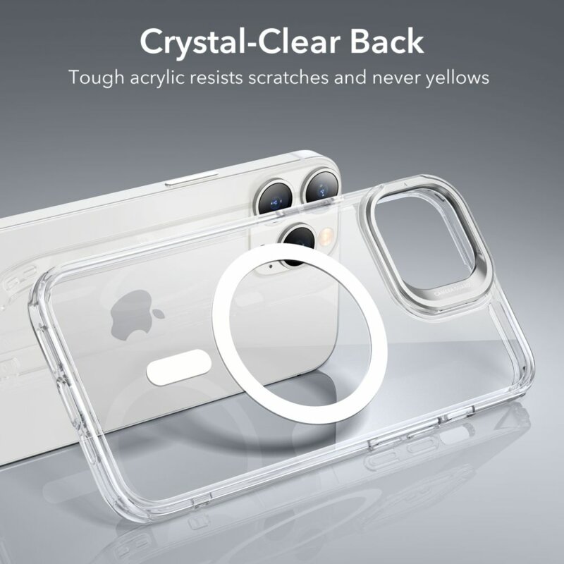 Husa iPhone 14 Pro ESR Classic Kickstand HaloLock, transparenta