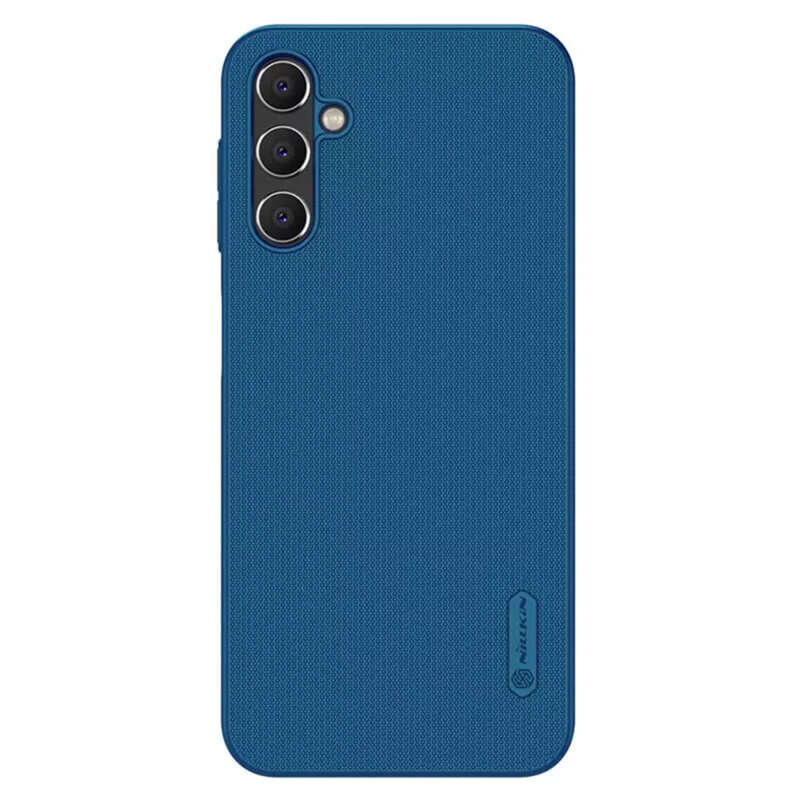 Husa Samsung Galaxy A14 4G Nillkin Super Frosted Shield, albastru