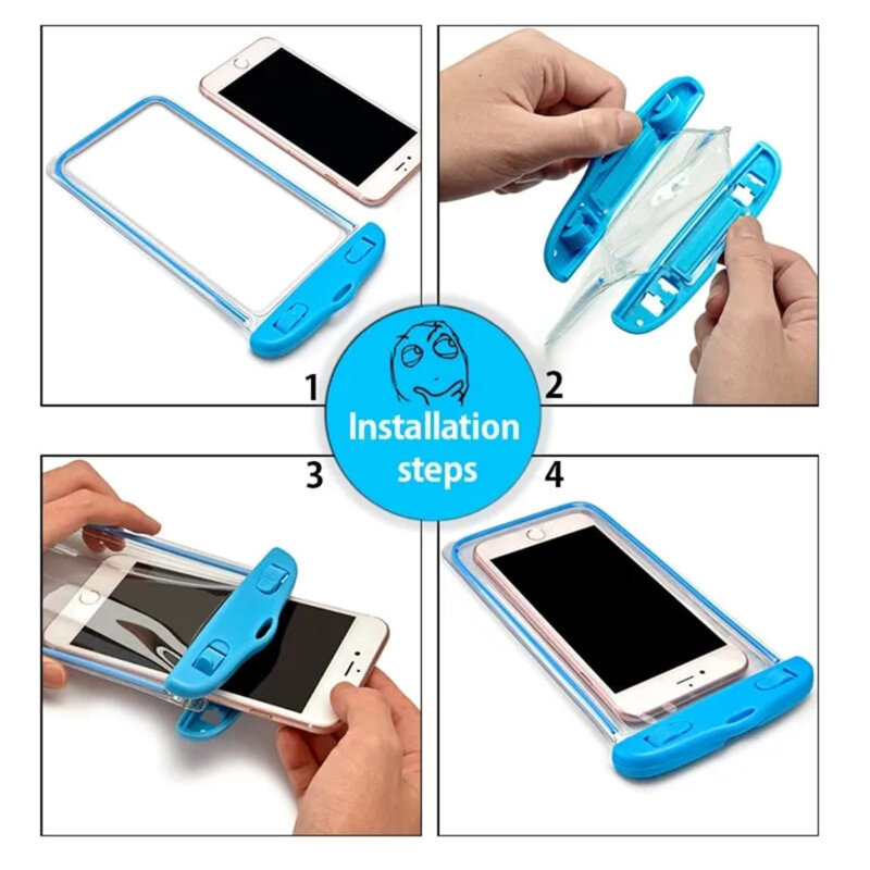 Husa waterproof impermeabila telefon 6.5