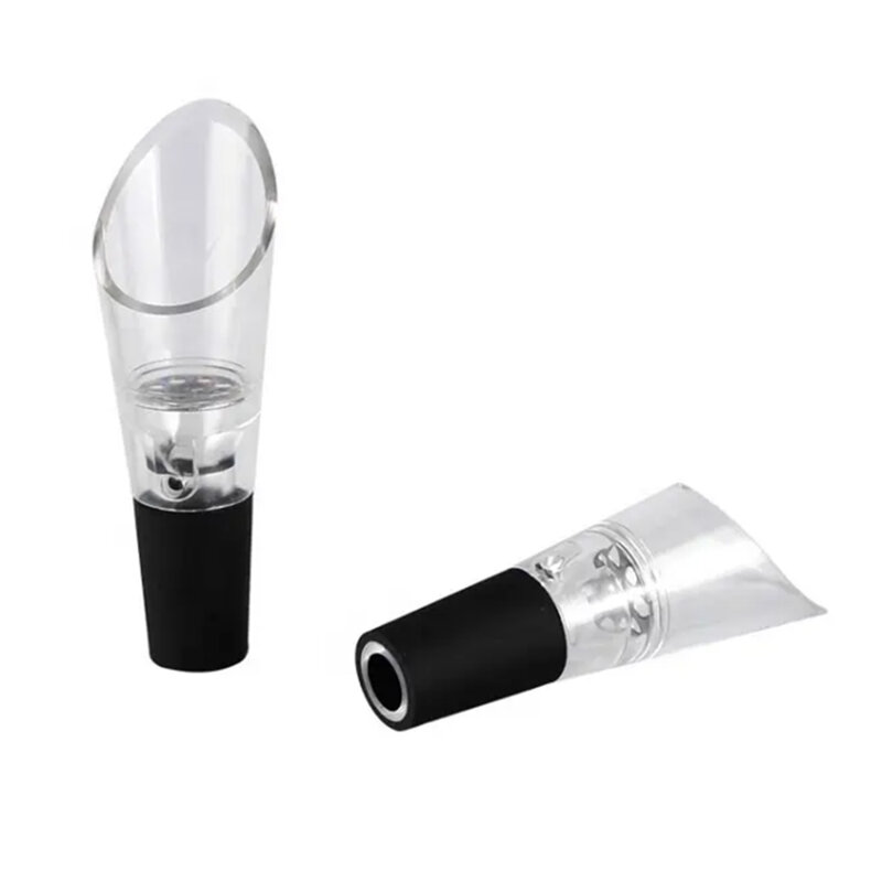 Picurator, aerator pentru vin rosu Techsuit WP04, negru
