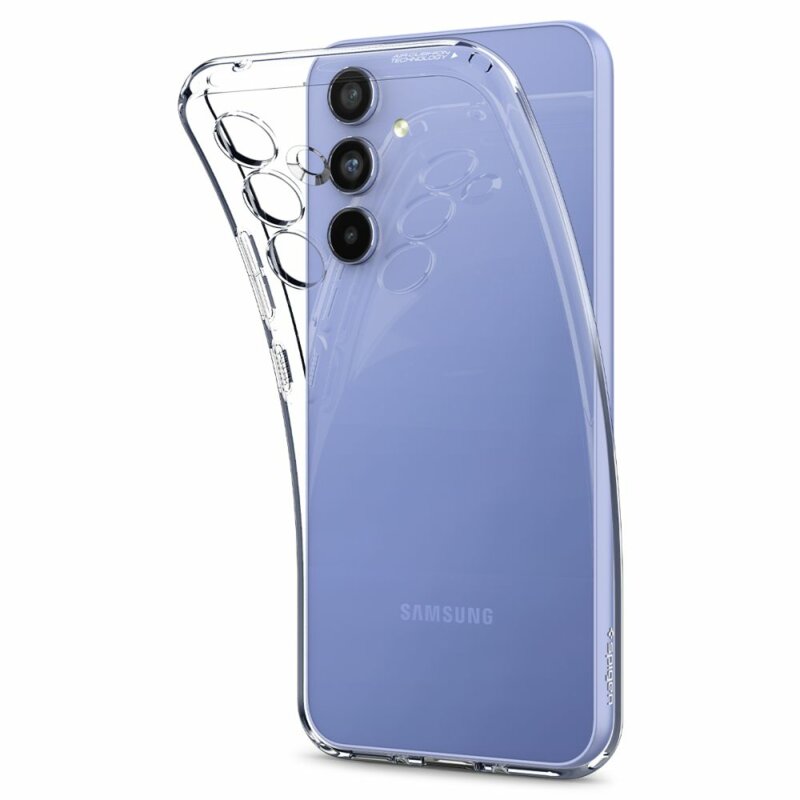 Husa Samsung Galaxy A54 Spigen Liquid Crystal, transparenta