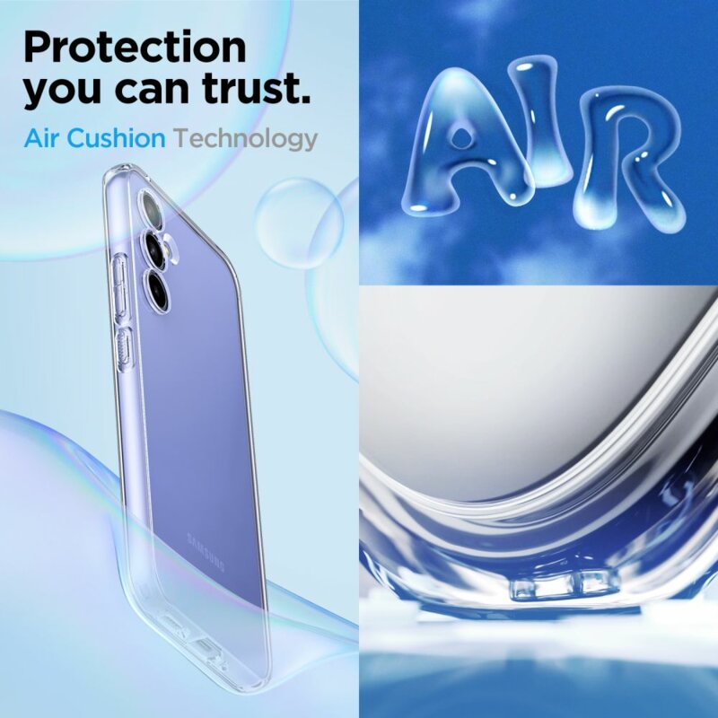 Husa Samsung Galaxy A54 Spigen Liquid Crystal, transparenta