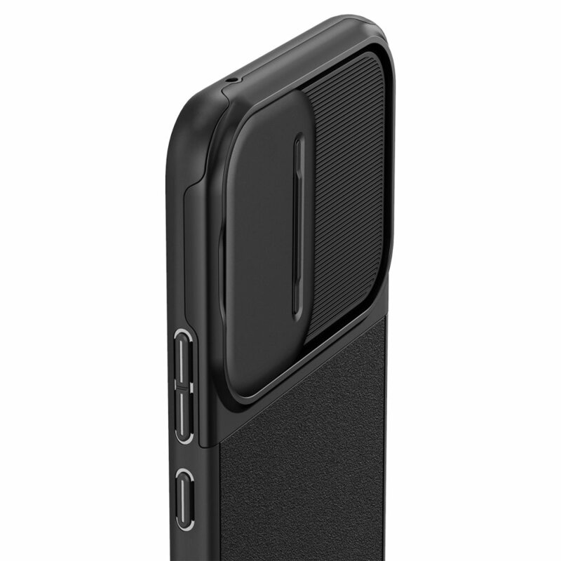 Husa Samsung Galaxy A54 Spigen Optik Armor, negru