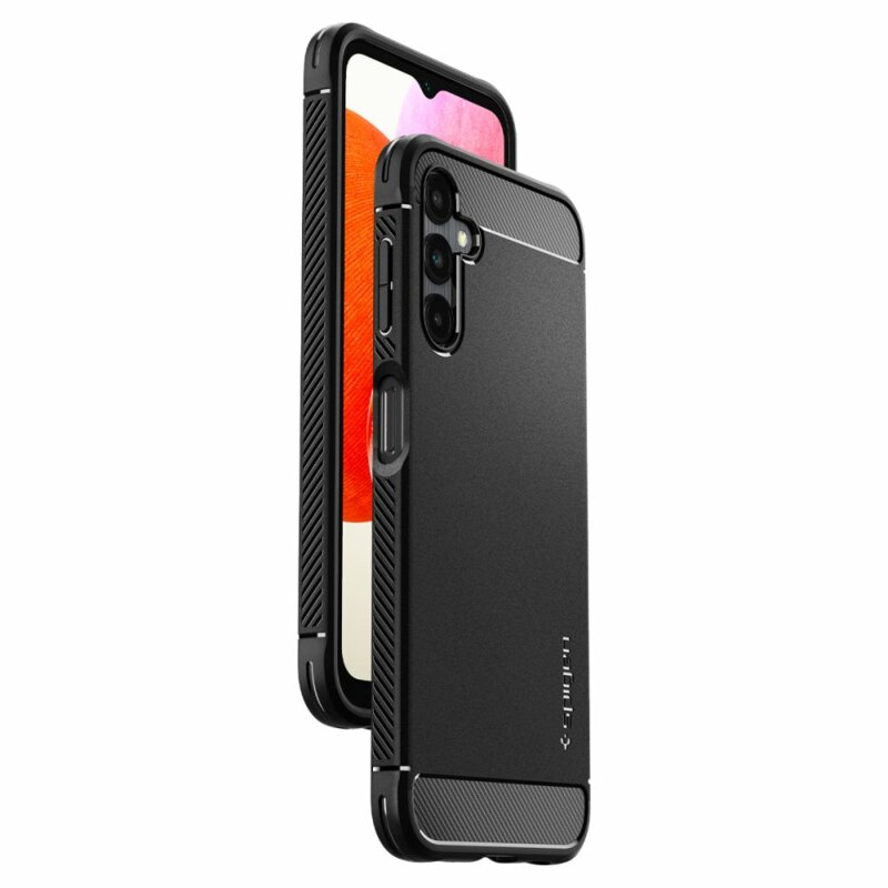 Husa Samsung Galaxy A14 4G Spigen Rugged Armor, negru