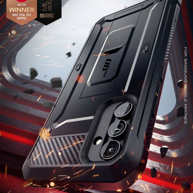 Husa Samsung Galaxy A54 Supcase Unicorn Beetle Pro, negru