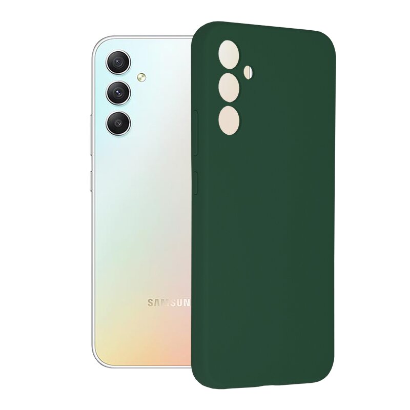 Husa Samsung Galaxy A34 5G Techsuit Soft Edge Silicone, verde