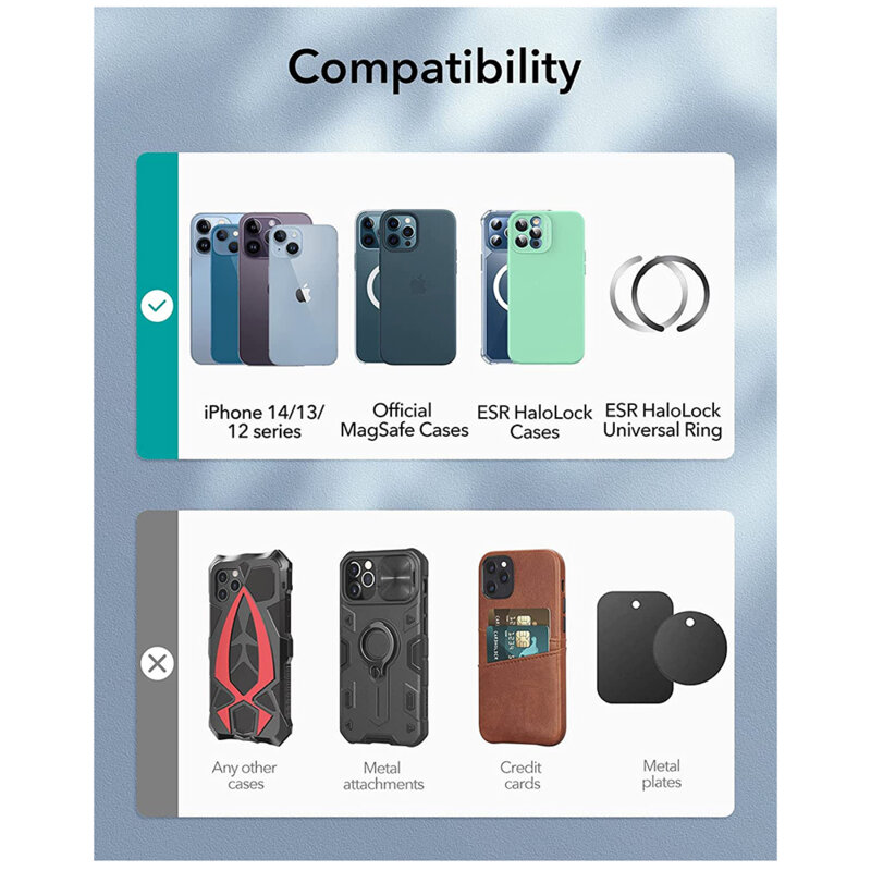 Suport auto cu incarcator wireless MagSafe ESR HaloLock Shift