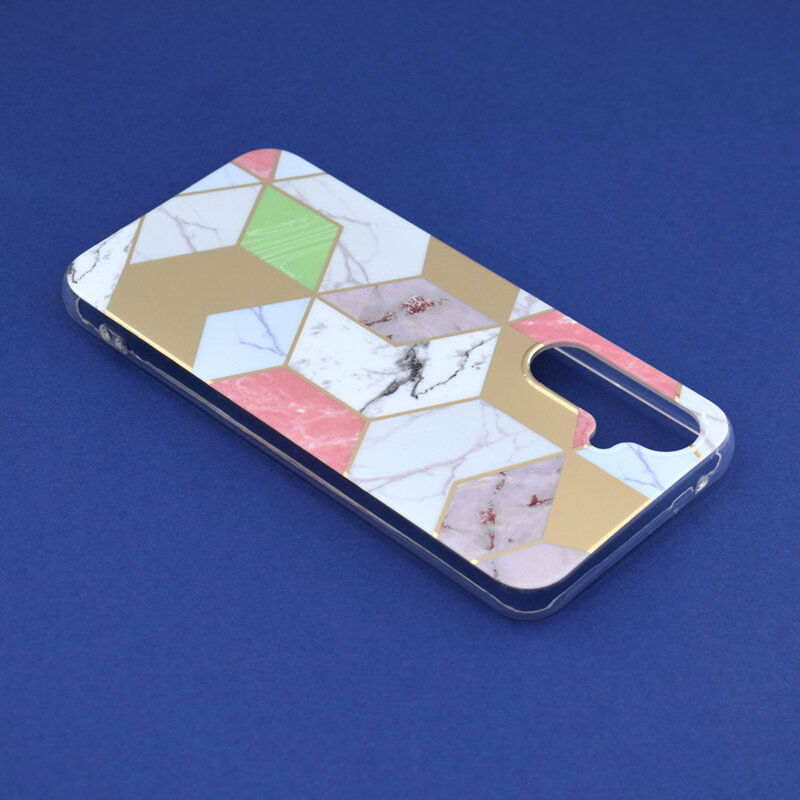 Husa Samsung Galaxy A54 Techsuit Marble, Purple Hex