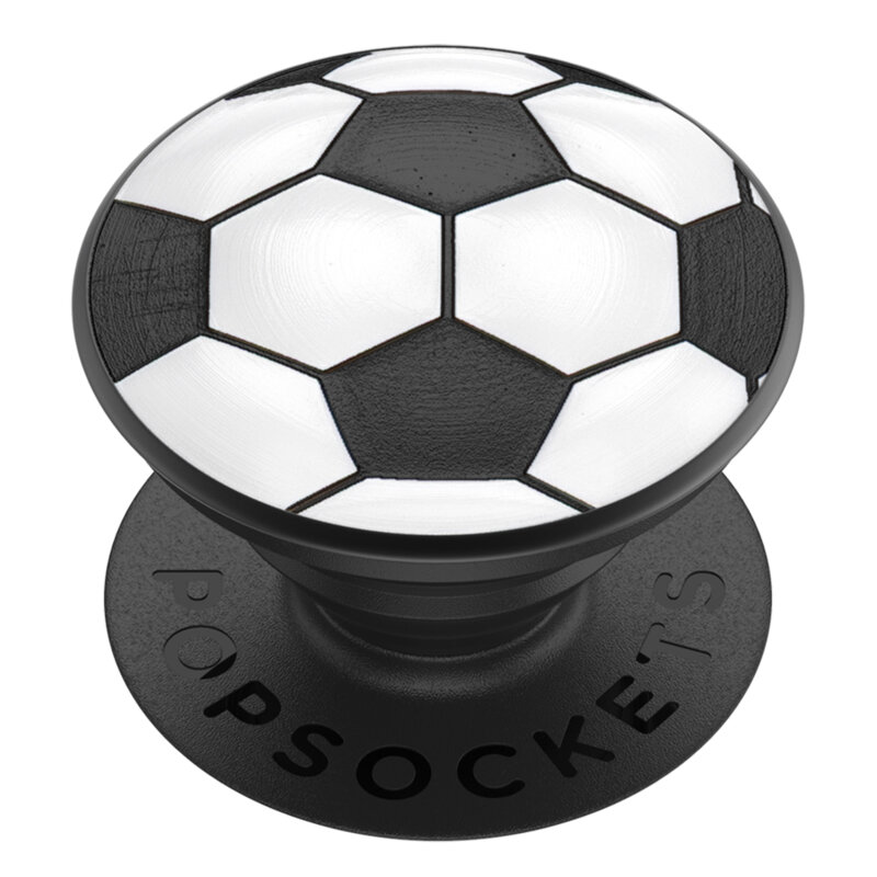 Popsockets original, suport cu functii multiple, Soccer Ball