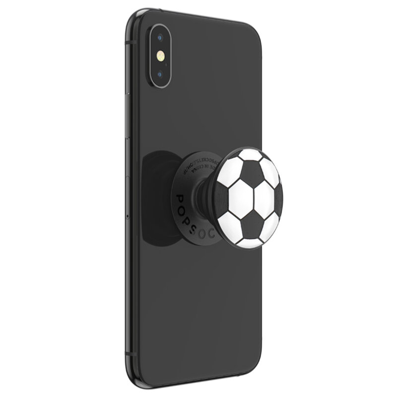 Popsockets original, suport cu functii multiple, Soccer Ball