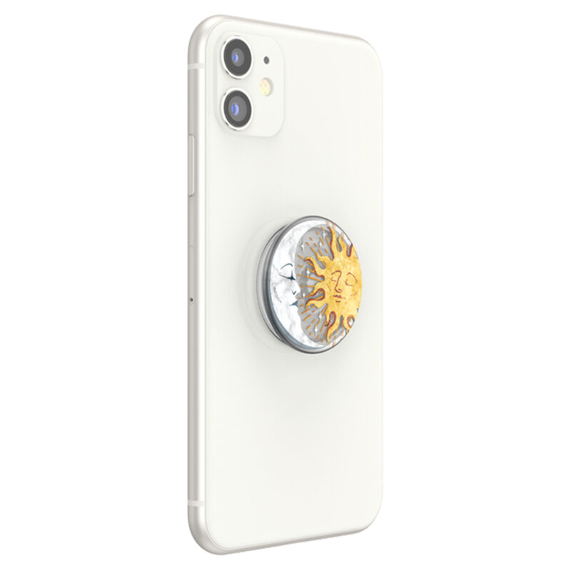 Popsockets original, suport cu functii multiple, PlantCore Translucent Sun And Moon