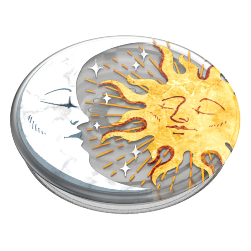 Popsockets original, suport cu functii multiple, PlantCore Translucent Sun And Moon