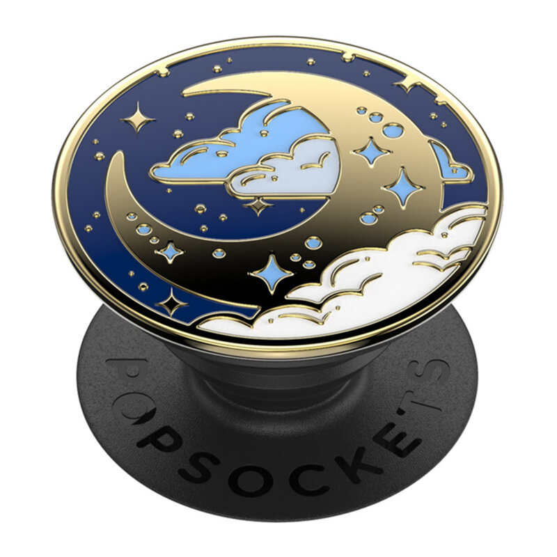 Popsockets original, suport cu functii multiple, Enamel Fly Me To The Moon