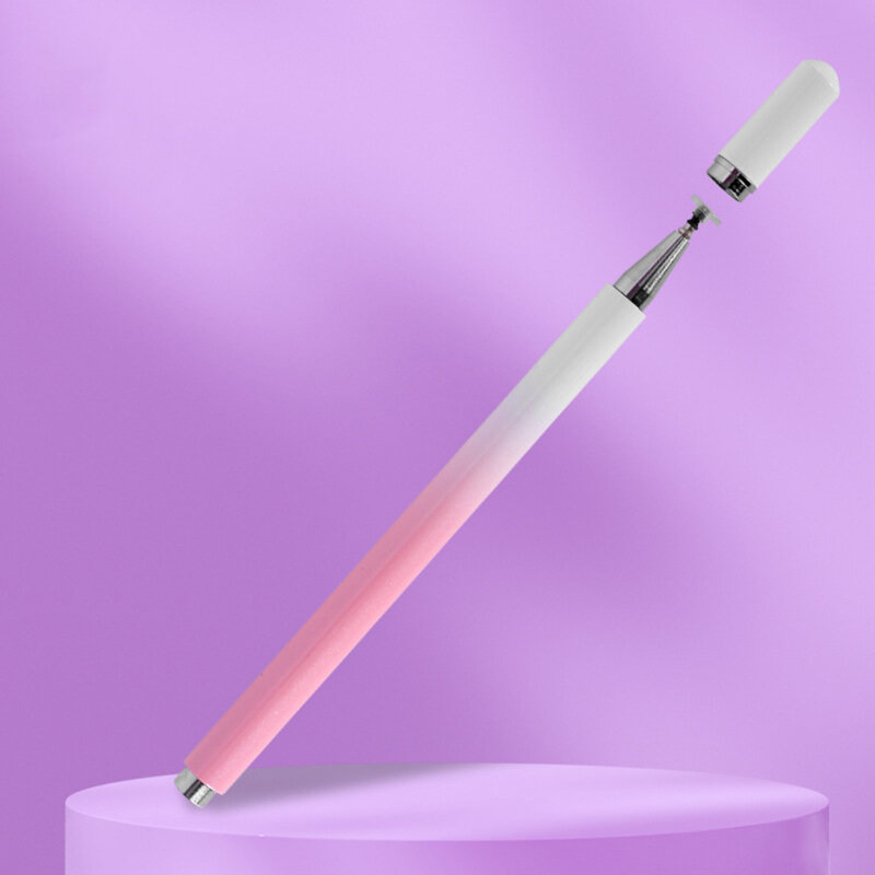 Stylus pen universal, creion touchscreen Techsuit JC04, roz