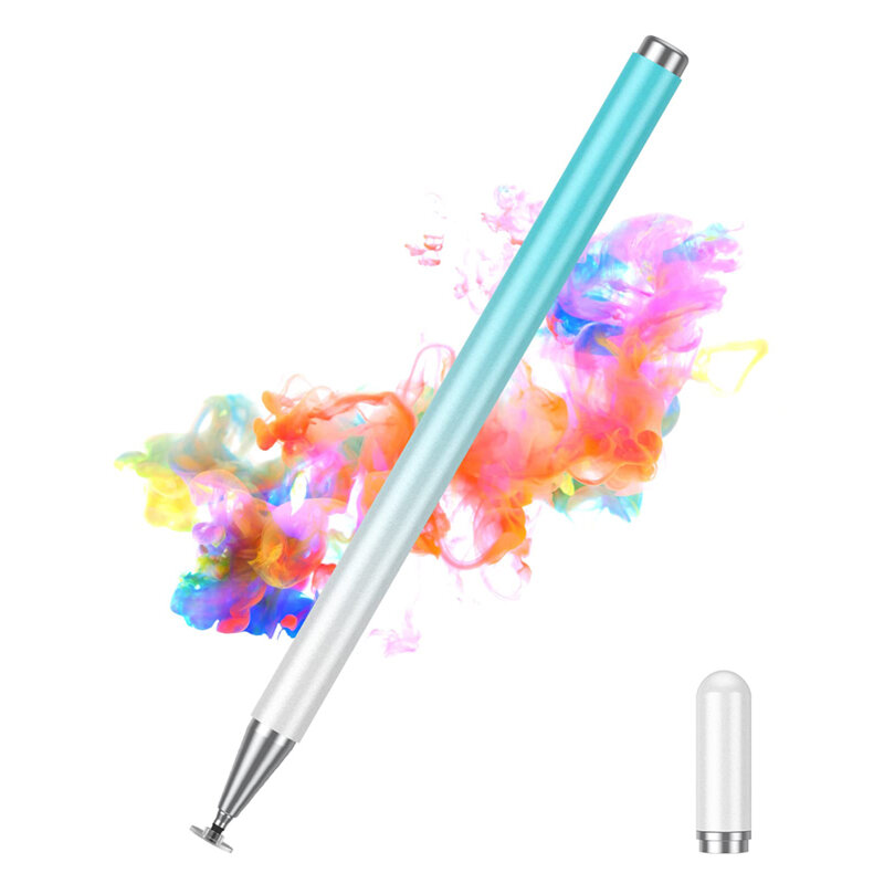 Stylus pen universal, creion touchscreen Techsuit JC04, albastru