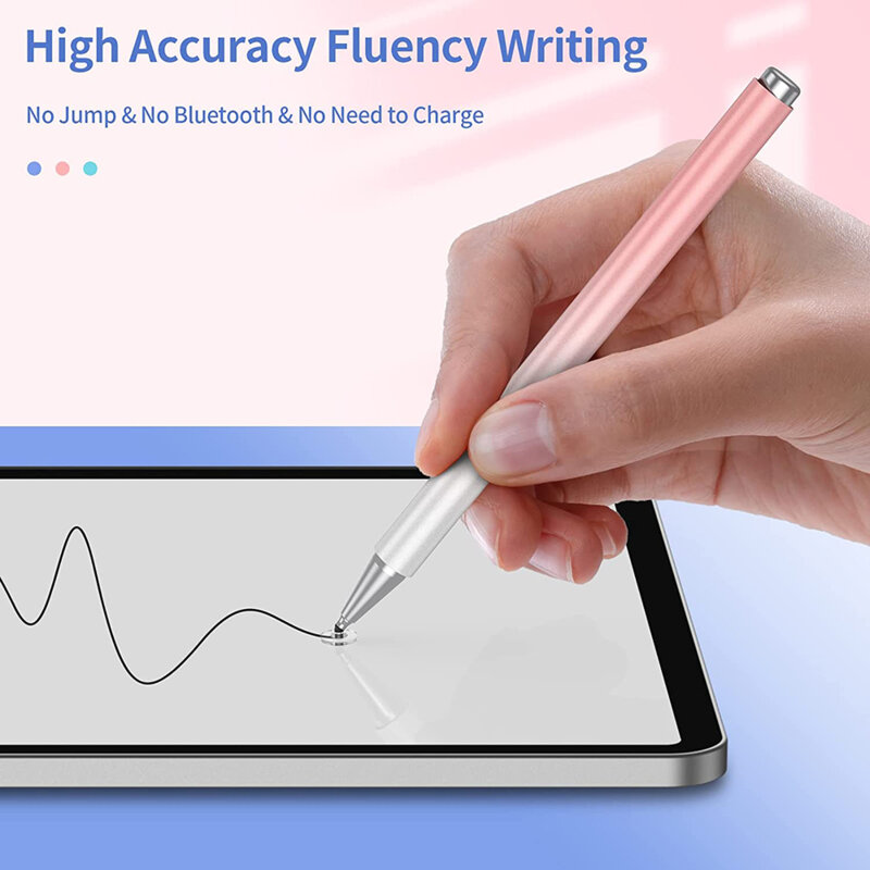 Stylus pen universal, creion touchscreen Techsuit JC04, albastru