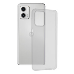 Husa Motorola Moto G73 Techsuit Clear Silicone, transparenta