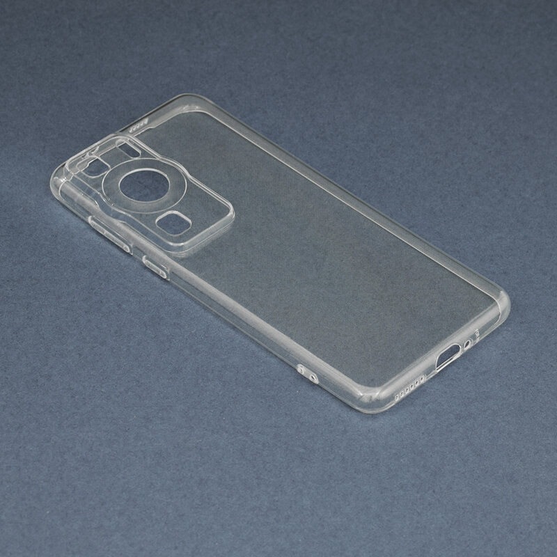 Husa Huawei P60 Techsuit Clear Silicone, transparenta