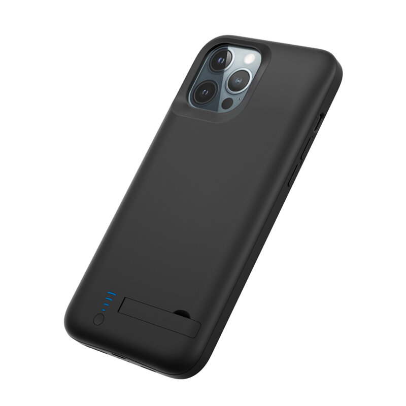 Husa cu baterie iPhone 13 / 14 Techsuit Power Pro, 5000mAh, negru