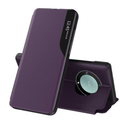 Husa Honor Magic5 Lite Eco Leather View flip tip carte, mov