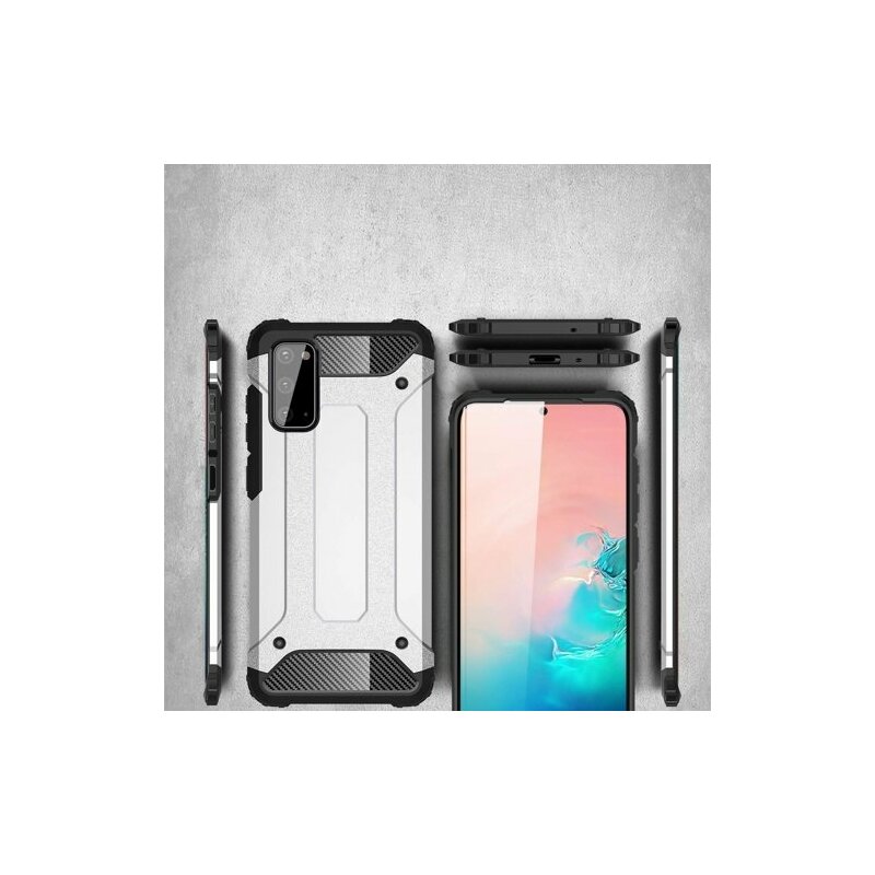 Husa Samsung Galaxy S20 5G Techsuit Hybrid Armor, negru