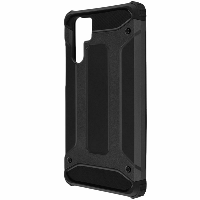 Husa Huawei P30 Pro New Edition Techsuit Hybrid Armor, negru