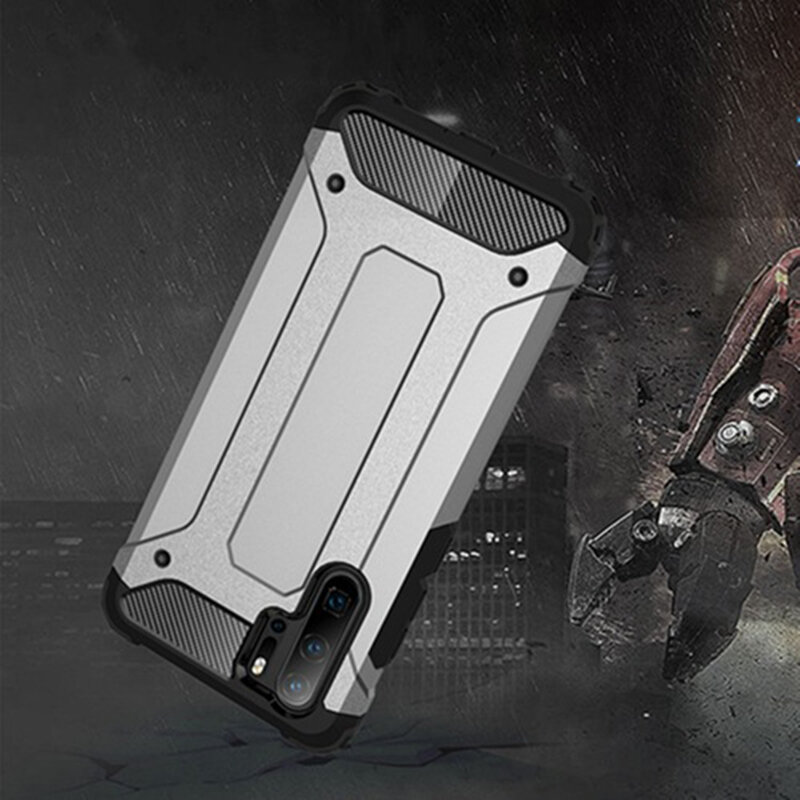 Husa Huawei P30 Pro New Edition Techsuit Hybrid Armor, negru