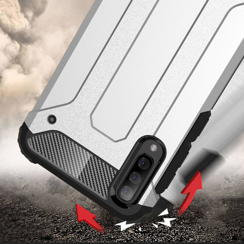 Husa Samsung Galaxy A30s Techsuit Hybrid Armor, negru