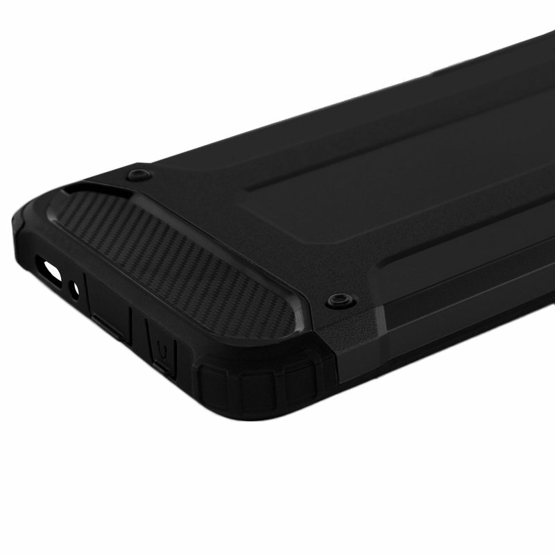 Husa Samsung Galaxy A70s Techsuit Hybrid Armor, negru