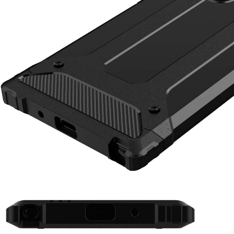Husa Samsung Galaxy Note 20 Ultra 5G Techsuit Hybrid Armor, negru