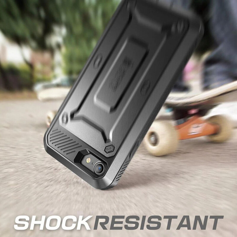 Husa iPhone 8 Supcase Unicorn Beetle Pro, negru