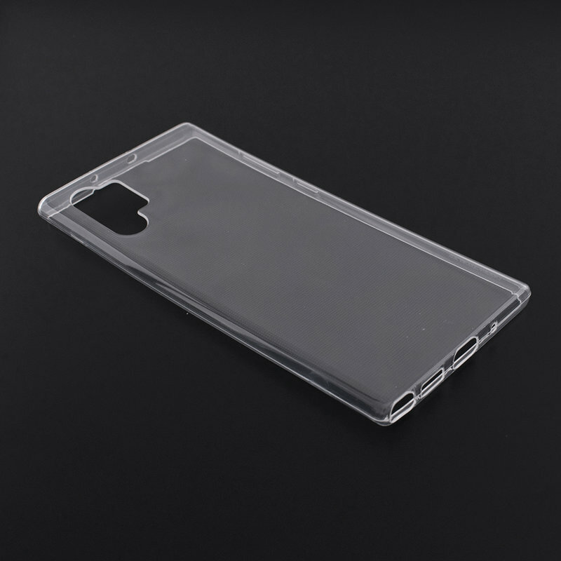 Husa Samsung Galaxy Note 10 Plus 5G Techsuit Clear Silicone, transparenta