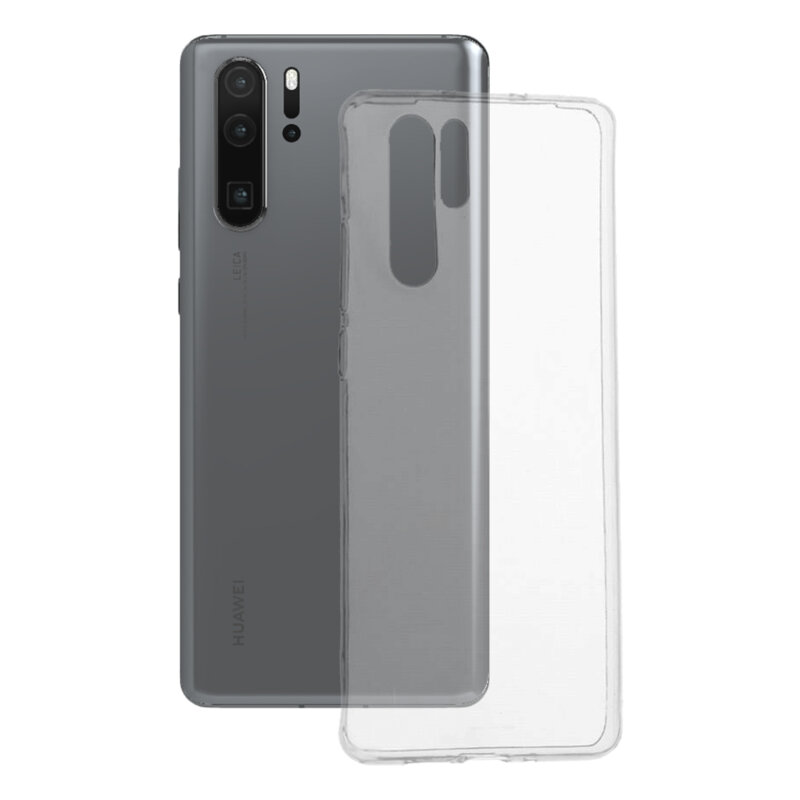 Husa Huawei P30 Pro New Edition Techsuit Clear Silicone, transparenta